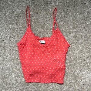 holister floral tank top